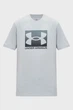 Чоловіча сіра футболка UA M BOXED SPORTS UPDATED SS Under Armour S A-C 1386793-011 - изображение 4