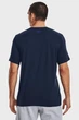 Чоловіча темно-синя футболка UA TEAM ISSUE WORDMARK SS Under Armour S 1329582-408 - изображение 3