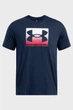 Чоловіча темно-синя футболка UA M BOXED SPORTS UPDATED SS Under Armour XXL 1386793-408 - изображение 3