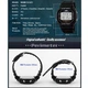 Часы наручные 1134BKWT SKMEI, BLACK/WHITE - изображение 6