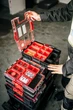Органайзер QBRICK пластиковый 364х264х106 мм черный 4 л 5 отделений (724173) - изображение 4