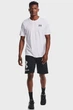 Чоловіча біла футболка SPORTSTYLE LEFT CHEST SS Under Armour L 1326799-100 - зображення 2