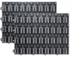 Панель для инструментов Qbrick пластик черная 515x386x20 мм набор 2 шт (724083) - изображение 1