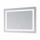 Зеркало Lidz алюминиевое 1200х800 мм с LED-подсветкой Touch антизапотевание (692313) - изображение 5