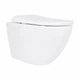 Подвесной унитаз Qtap керамика 490х365х325 мм Белый с сиденьем Soft-close (692273) - изображение 1