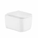 Подвесной унитаз Qtap керамика 485х340х350 мм белый с сиденьем Slim Duroplast Soft-close Quick Release (692223) - изображение 1