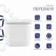 Подвесной унитаз Qtap керамика 485х340х350 мм белый с сиденьем Slim Duroplast Soft-close Quick Release (692223) - изображение 3