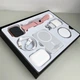 Комплект Megabox 6в1 - Watch 9 / Air Pro 2 / Battary Pack / MagSafe / 20W Type-С / Кабель 3х / Ремешок (Розовый) - изображение 2