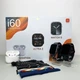 Комплект i60 - Watch Ultra 2 / Smart Watch 9 / Air Pro 2 / 7 ремешков / 2 защитных чехла (Черный) - изображение 1