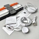 Комплект Ultrа Pro 6в1 - Watch Ultra 8 / Air Pro 2 / Battary Pack / MagSafe / 20W Type-С / Кабель 3х / Ремешок (Черный) - изображение 4