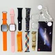 Комплект i50 - Watch Ultra 2 / Smart Watch 9 / 7 ремешков / 2 защитных чехла (Оранжевый) - изображение 8