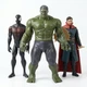 Игровой набор больших фигурок Hulk (Халк), Spider-Man Black, Doctor Strange Marvel Мстители - изображение 1