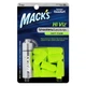 Пенные беруши для cтрилбы Mack's Hi Viz с уровнем приглушения до 32 дБ 7 пар с контейнером - изображение 1