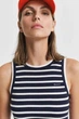 Жіноча темно-синя сукня у смужку STRIPED TANK JERSEY DRESS Gant M 4201531 - изображение 4