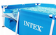 Каркасний басейн, Intex 28271, прямокутний, 2300 л, розмір 260х160х65 см, у коробці - зображення 4