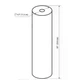 Картридж угольный прессованный Bio+ systems CTO-20L BigBlue 20 - изображение 2