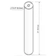 Картридж полипропиленовый Slim line 20*2,5″ Bio+ systems PP-20 (10 мкм) - изображение 2
