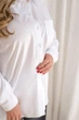 Рубашка plus size із софту вільного крою ST-Style 92561 66-68 Білий - зображення 4