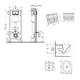 Готовое решение Qtap для ванной комнаты: подвесной унитаз Taurus Ultra Quiet 515×360×350 + комплект инсталляции Nest 4 в 1 (квадратная клавиша Chrome) - изображение 2