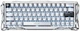 Клавіатура магнітна GravaStar Mercury V60 Pro 60keys, GravaStar Blackcore, USB-A, 8k, RGB, Chrome Silver - зображення 1
