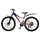 Велосипед SPARK FURY (колеса - 26", стальная рама - 15") фиолетовый с персиковым - изображение 4