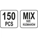 Гайки Колпачковые M3;M4;M5;M6;M8;M10/150шт Набор Сферических DIN 1587 - изображение 4