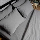Комплект постельного белья Moon&Star Вареный Хлопок Grey Comfort двоспальний 175х210 наволочки 4х50х70 (MS-820012118) - изображение 3