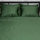 Комплект постельного белья Moon&Star Сатин Premium Green Velvet Corner King Size 220x240 наволочки 2х70х70 (MS-820012847) - изображение 6