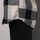 Рубашка Pobedov Tartan на пуговицах клетчатая черно-белая размер XL - изображение 6