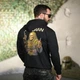 Худі Trenash з принтом Veteran чорне розмір 2XL - зображення 5