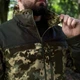 Флісова кофта R-Military з нейлоновими вставками піксель розмір 3XL - зображення 4