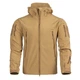 Тактическая куртка Soutenu Softshell с липучками под шевроны койот размер 5XL - изображение 5