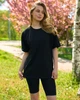 Летний женский Комплект Intruder Jully велосипедки + футболка черный размер L - изображение 3