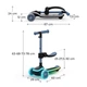 Самокат 2-в-1 Kinderkraft Raket Up Blue (KRRAUP00BLU0000) - изображение 6