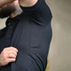 Тактичне поло з вентиляційними зонами та липучками під шеврони синє розмір M - зображення 5