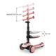 Самокат Kinderkraft Halley 2 Rose Pink (KRHALL02PNK0000) - изображение 6