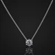 Серебряное колье "Источник света" DIVA 45 см - изображение 3