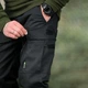 Штани джогери 7.62 Tactical з манжетами на резинках чорні розмір 4XL - зображення 6