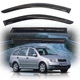 Дефлектори вікон вітровики Skoda Fabia 1997-2007 Універсал Скотч 3M Voron Glass - зображення 1