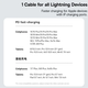 Кабель Baseus Gem Fast-Charging Data Cable USB-C to iP 20W 1 м Galaxy Blue (P10373001311-00) - зображення 10