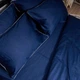 Комплект постельного белья Moon&Star Сатин Premium Blue Night Corner Сімейні 160х220х2 наволочки 2х70х70 (MS-820012702) - изображение 3