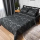 Комплект постільної білизни Moon&Star Мікросатин Premium Marble Noir Сімейні 160х220х2 наволочки 2х50х70 (MS-820012211) - зображення 1