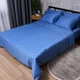 Комплект постельного белья Moon&Star Сатин Premium Crystal Blue Corner Сімейні 160х220х2 наволочки 2х70х70 (MS-820012807) - изображение 1