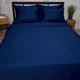 Комплект постельного белья Moon&Star Сатин Premium Navy Blue євро 200х220 наволочки 4х50х70 (MS-820012368) - изображение 2