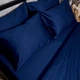 Комплект постельного белья Moon&Star Сатин Premium Navy Blue євро 200х220 наволочки 4х50х70 (MS-820012368) - изображение 3