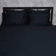 Комплект постельного белья Moon&Star Сатин Premium Black Velvet Corner King Size 220x240 наволочки 2х70х70 (MS-820012882) - изображение 6