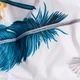 Комплект постільної білизни Moon&Star Бязь Gold Люкс Airy Feathers Сімейні 160х220х2 наволочки 2х70х70 (MS-820010112) - зображення 7