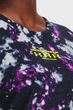 Жіноча темно-синя футболка з візерунком UA BREEZE TRAIL TEE Under Armour XS 1374476-767 - зображення 2