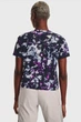 Жіноча темно-синя футболка з візерунком UA BREEZE TRAIL TEE Under Armour XS 1374476-767 - зображення 3