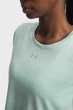 Жіноча м'ятна футболка UA Velociti Shortsleeve-GRN Under Armour SM 6009540-703 - изображение 3